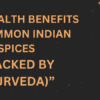 Traditional Indian spices in wooden bowls on a rustic table